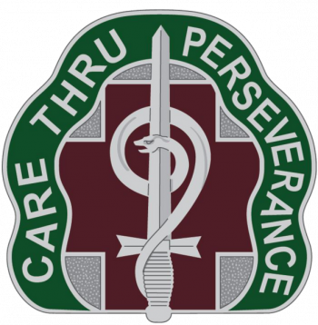 Coat of arms (crest) of 9th Hospital Center, US Army