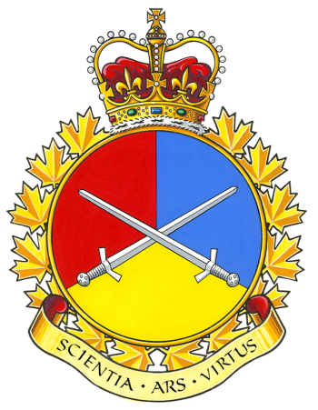 Coat of arms (crest) of the Combat Training Centre, Canada