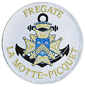 Coat of arms (crest) of the Frigate La Motte Pique, French Navy