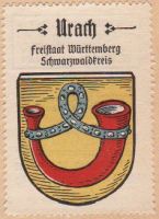 Wappen von Bad Urach/Arms of Bad Urach