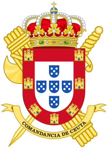 Coat of arms (crest) of Ceuta Command, Guardia Civil