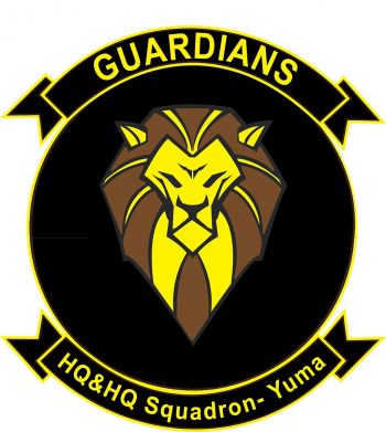 Coat of arms (crest) of Headquarters and Headquarters Squadron MCAS Yuma, USMC