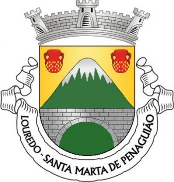 Brasão de Louredo (Santa Marta de Penaguião)/Arms (crest) of Louredo (Santa Marta de Penaguião)