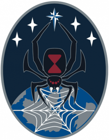 Coat of arms (crest) of the Operations Support Squadron (Provisional), US Space Force