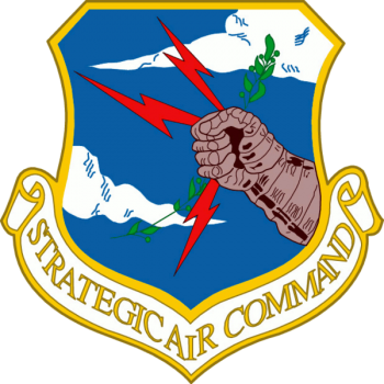 Coat of arms (crest) of the Strategic Air Command, US Air Force