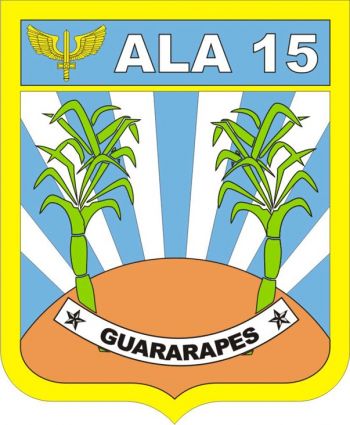 Coat of arms (crest) of the 15th Wing, Brazilian Air Force