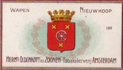 Wapen van Nieuwkoop/Arms (crest) of Nieuwkoop