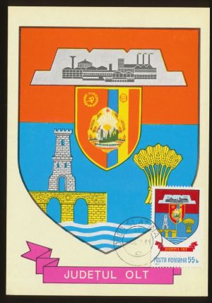 Arms of Olt (county)