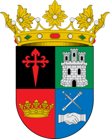 Escudo de Pedro Muñoz/Arms (crest) of Pedro Muñoz