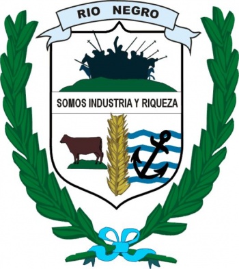 Escudo (armas) de Río Negro (departamento)
