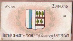Wapen van Zuidland/Arms (crest) of Zuidland