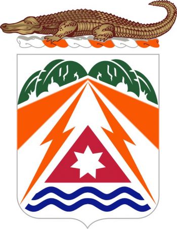 Coat of arms (crest) of the 417th Signal Battalion, Florida Army National Guard