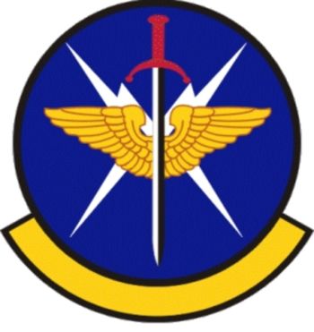 Coat of arms (crest) of the 552nd Air Control Networks Squadron, US Air Force