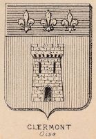 Blason de Clermont/Arms (crest) of Clermont