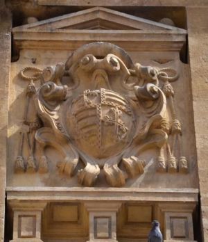 Arms (crest) of Francisco de Alarcón y Covarrubias