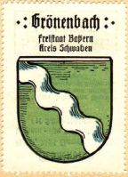 Wappen von Bad Grönenbach/Arms of Bad Grönenbach