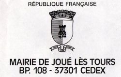 Blason de Joué-lès-Tours/Arms (crest) of Joué-lès-Tours