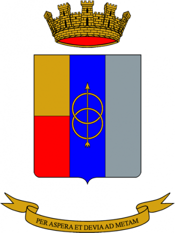 Coat of arms (crest) of the 10th Transport Battalion Appia, Italian Army