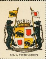 Wappen Freiherr von Veyder-Malberg