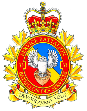 33 Service Battalion, Canadian Army.png