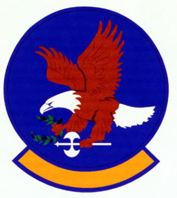 Coat of arms (crest) of the 716th Munitions Support Squadron, US Air Force