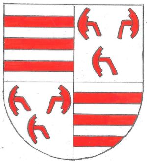 Arms (crest) of Eustache de Croy