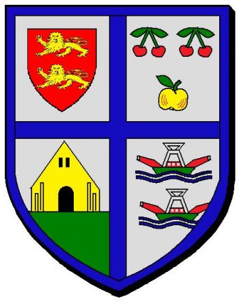 Blason de Heurteauville/Arms (crest) of Heurteauville