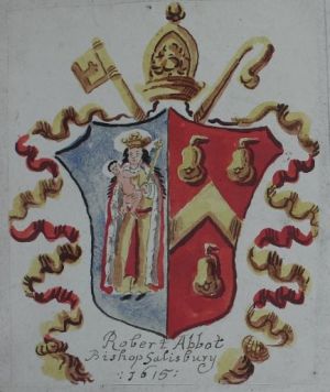 Arms (crest) of Robert Abbot