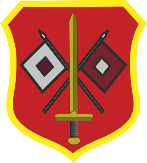 Arms (crest) of Signal Company, North Macedonia