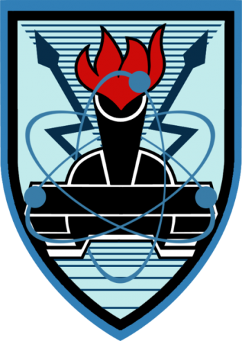Coat of arms (crest) of the 162nd Signal Battalion. Israeli Ground Forces