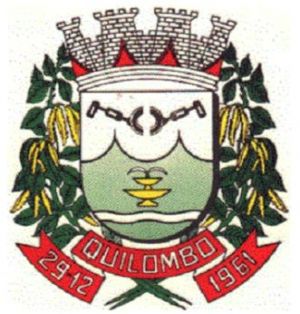Brasão de Quilombo (Santa Catarina)/Arms (crest) of Quilombo (Santa Catarina)