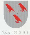 Wapen van Rossum/Coat of arms (crest) of Rossum