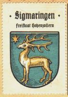 Wappen von Sigmaringen / Arms of Sigmaringen