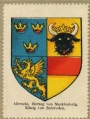 Wappen von Albrecht Herzog von Mecklenburg, König von Schweden