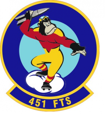 Coat of arms (crest) of 451st Flying Training Squadron, US Air Force