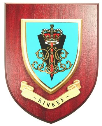 Coat of arms (crest) of the 79 (Kirkee) Battery, British Army