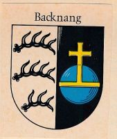 Wappen von Backnang/Arms (crest) of Backnang