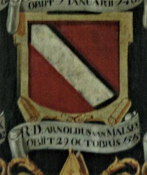 Arms of Arnoldus van Malsen