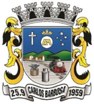 Brasão de Carlos Barbosa/Arms (crest) of Carlos Barbosa