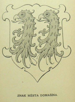 Arms of Domašín (Chomutov)