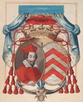 Arms (crest) of Armand-Jean du Plessis de Richelieu