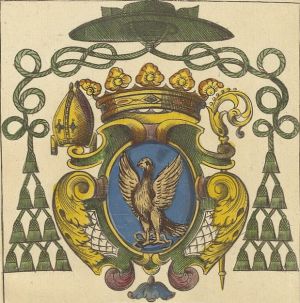 Arms (crest) of Charles Louis Auguste Le Tonnelier de Breteuil