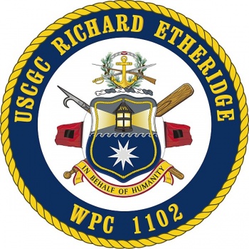 Coat of arms (crest) of USCGC Richard Etheridge (WPC-1102)