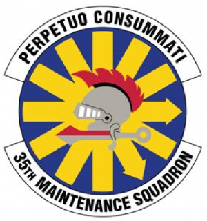 35th Maintenance Squadron, US Air Force.png