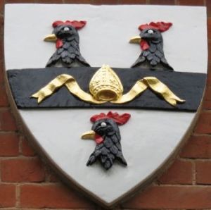 Arms (crest) of John Alcock
