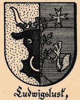 Wappen von Ludwigslust/Arms (crest) of Ludwigslust