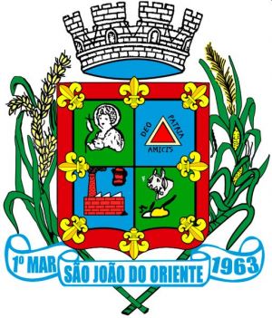 Brasão de São João do Oriente/Arms (crest) of São João do Oriente