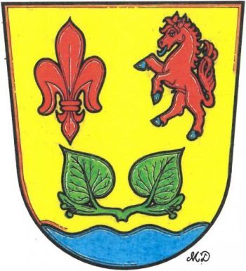 Coat of arms (crest) of Bílovice-Lutotín