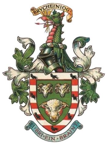 Arms (crest) of Brecknockshire Agricultural Society