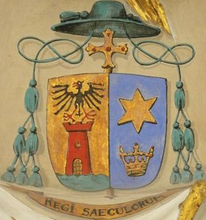 Arms (crest) of Stefan László